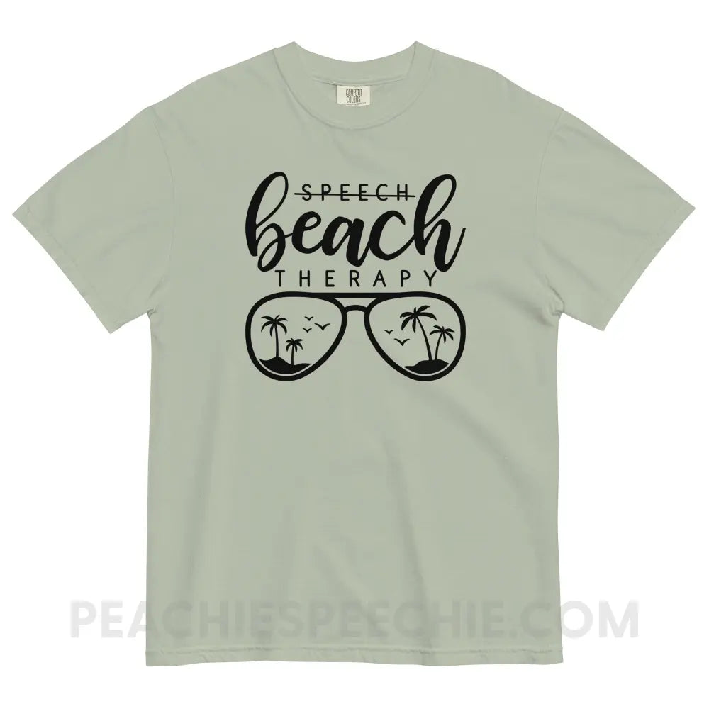 Beach Therapy Comfort Colors Tee - Bay / S - peachiespeechie.com