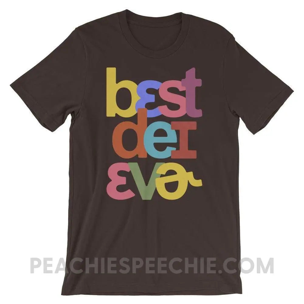 Best Day Ever in IPA Premium Soft Tee - Brown / S T - Shirts & Tops peachiespeechie.com