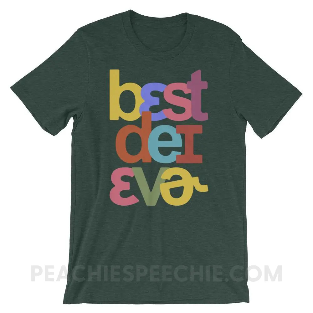 Best Day Ever in IPA Premium Soft Tee - Heather Forest / S T - Shirts & Tops peachiespeechie.com