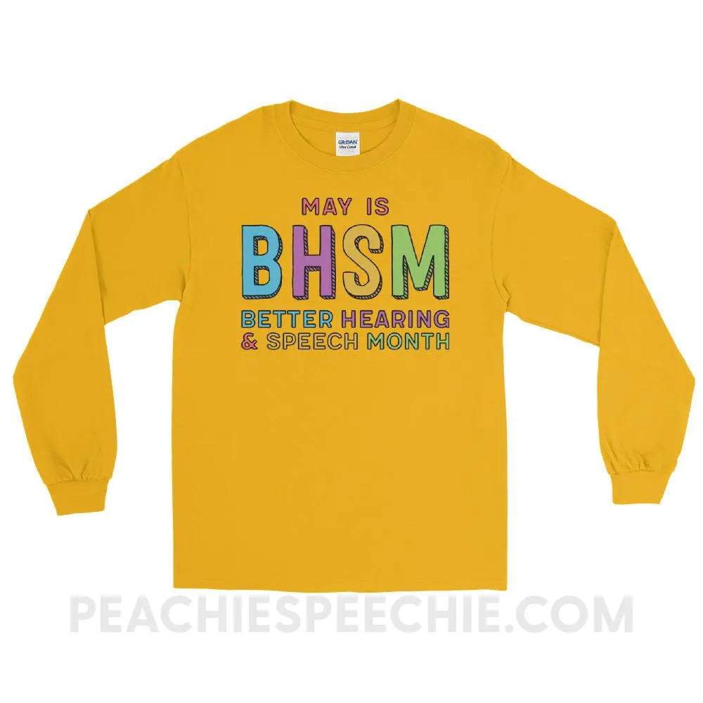 BHSM Long Sleeve Tee - T - Shirts & Tops peachiespeechie.com