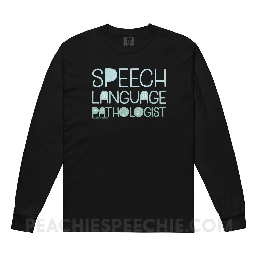 Blackout SLP Comfort Colors Long Sleeve - Black / S - Long-sleeve peachiespeechie.com