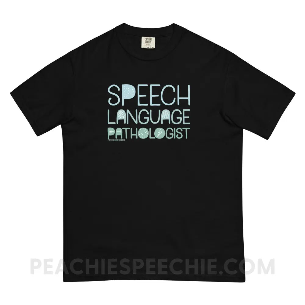 Blackout SLP Comfort Colors Tee - Black / S - T-Shirt peachiespeechie.com