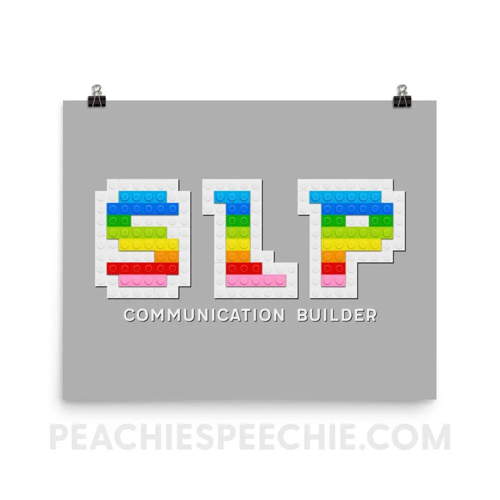 SLP Blocks Poster - 16×20 - Posters peachiespeechie.com