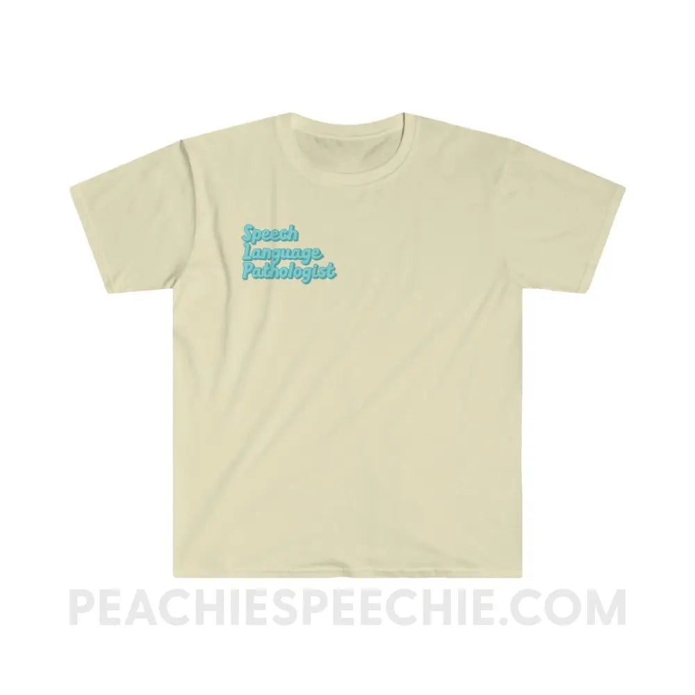 Ice Blue SLP Classic Tee - Natural / S - T-Shirt peachiespeechie.com