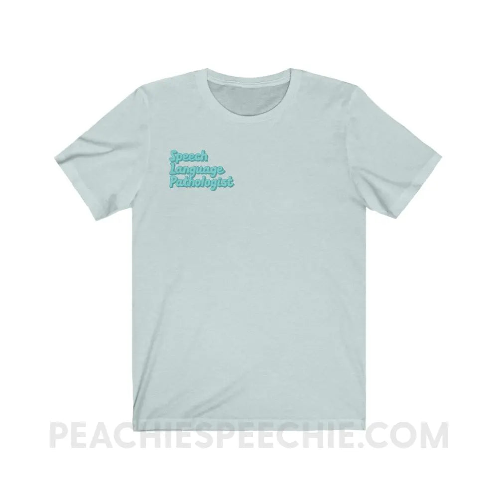 Ice Blue SLP Premium Soft Tee - Heather / S - T-Shirt peachiespeechie.com