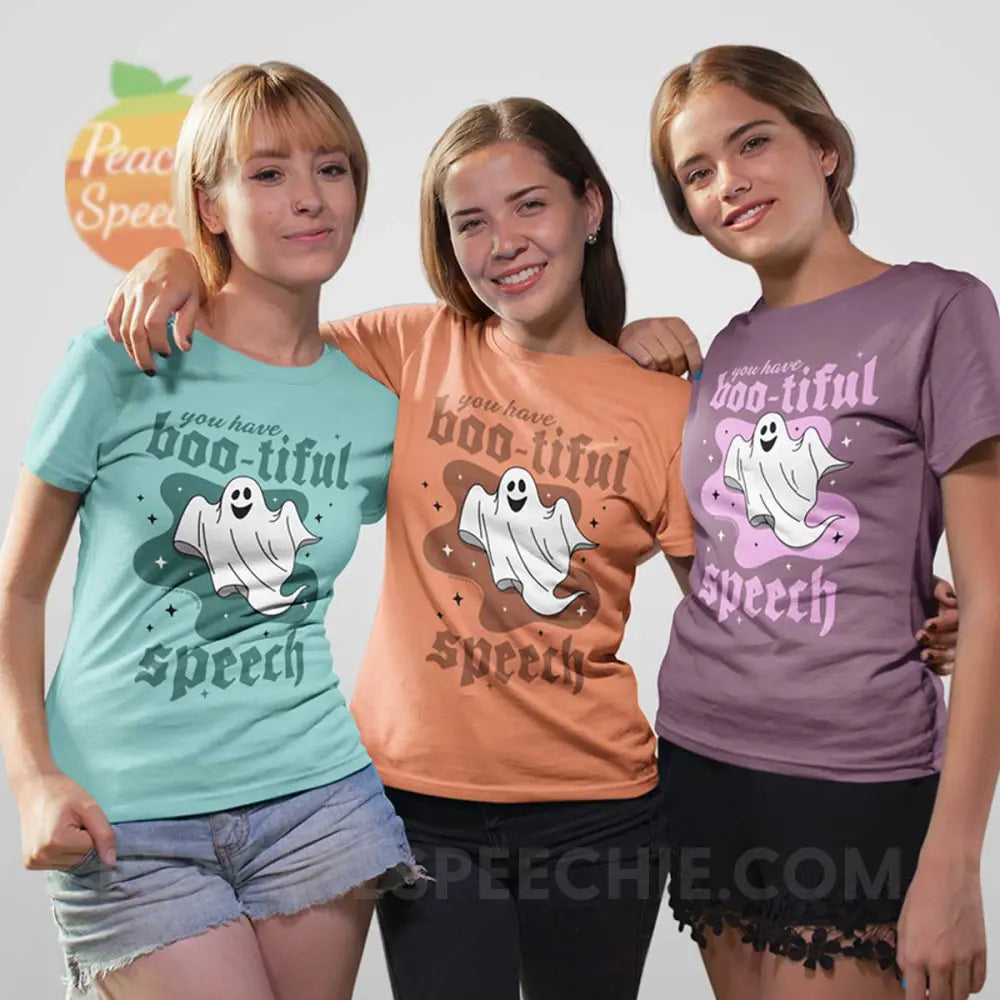 You Have Boo-tiful Speech Comfort Colors Tee - peachiespeechie.com