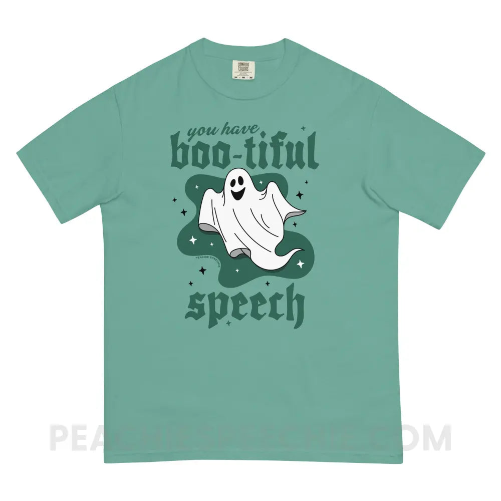 You Have Boo-tiful Speech Comfort Colors Tee - Seafoam / S - peachiespeechie.com