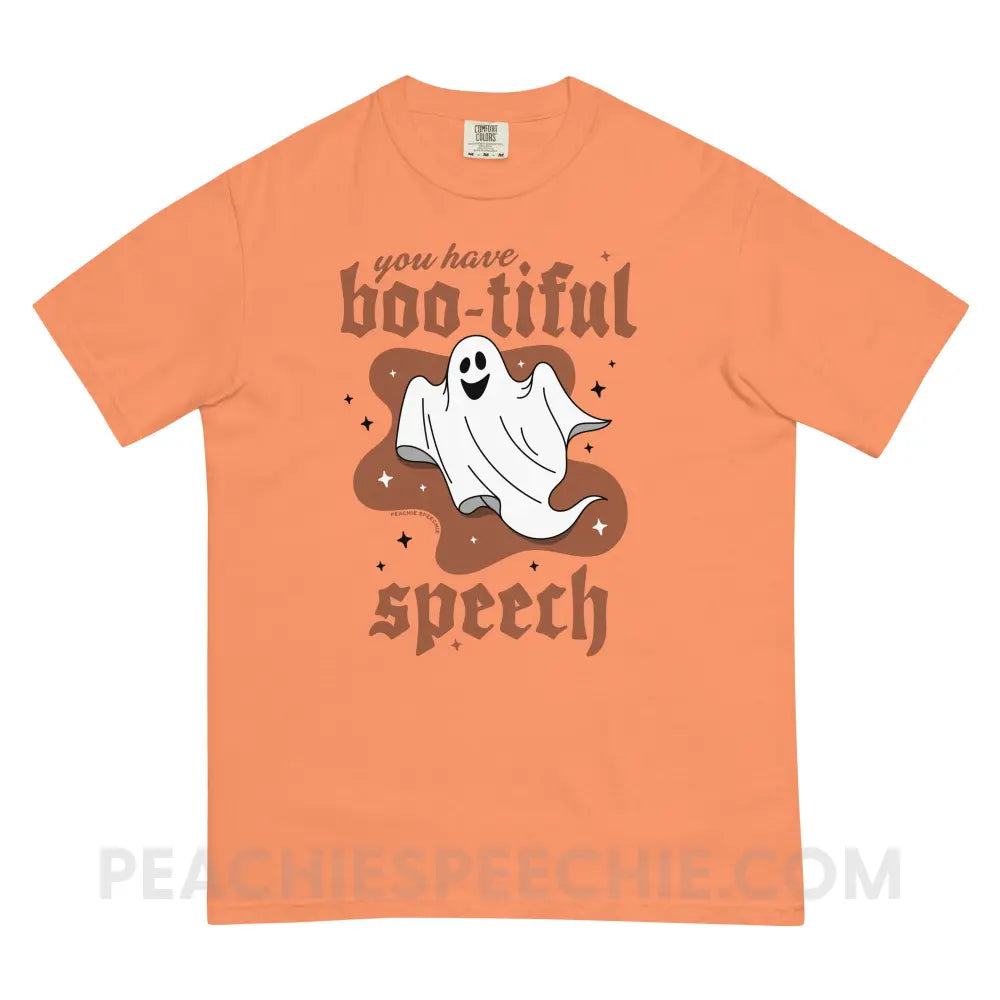 You Have Boo-tiful Speech Comfort Colors Tee - Terracotta / S - peachiespeechie.com