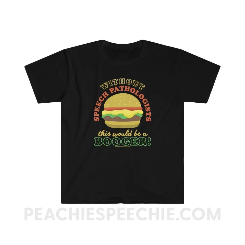 Booger Burger Classic Tee - Black / S - T-Shirts & Tops peachiespeechie.com