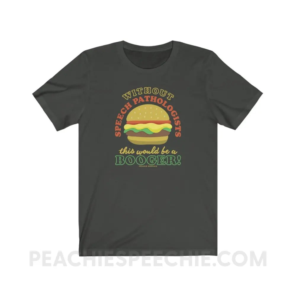 Booger Burger Premium Soft Tee - Dark Grey / S - T-Shirts & Tops peachiespeechie.com
