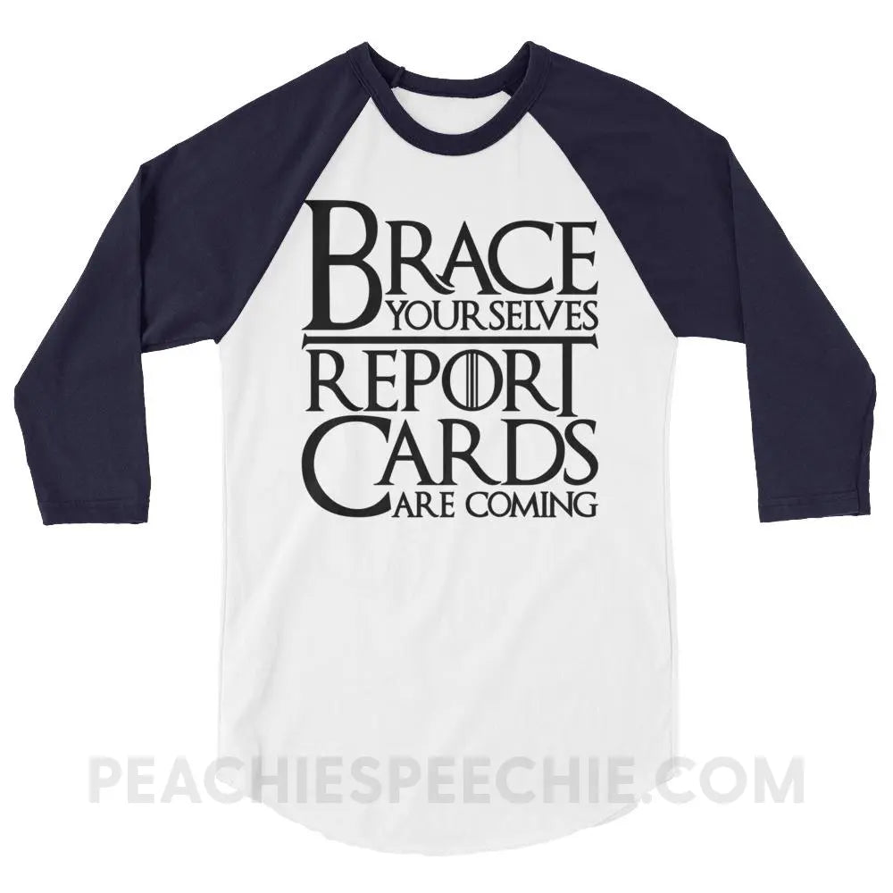 Brace Yourselves Baseball Tee - T-Shirts & Tops peachiespeechie.com