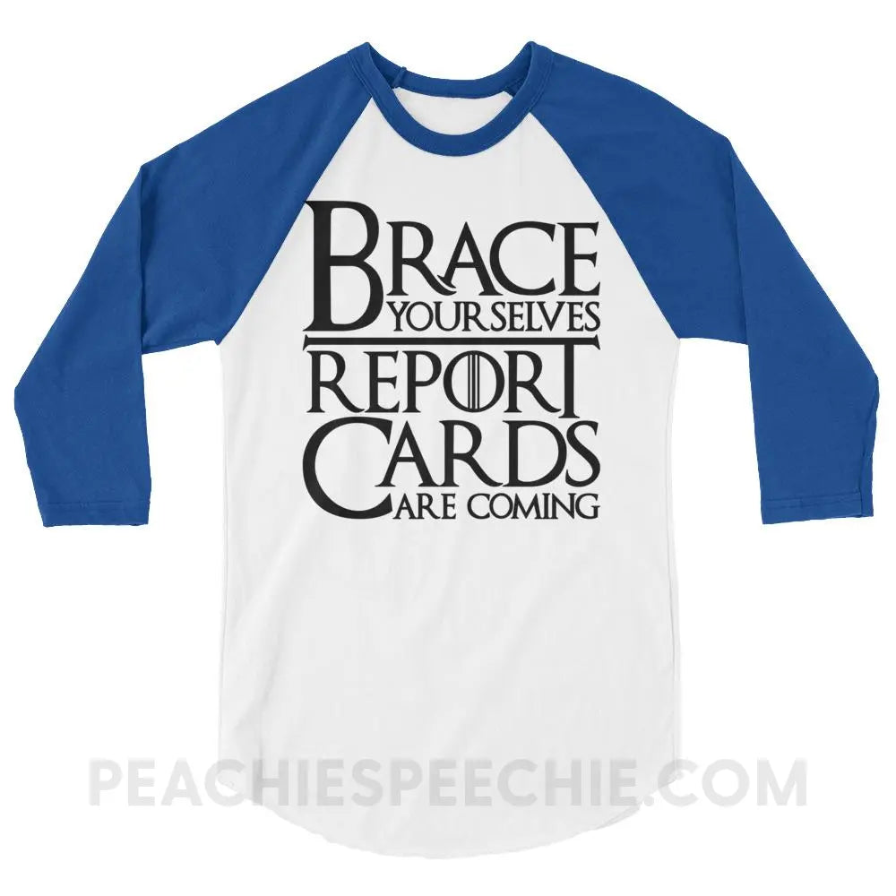 Brace Yourselves Baseball Tee - T-Shirts & Tops peachiespeechie.com