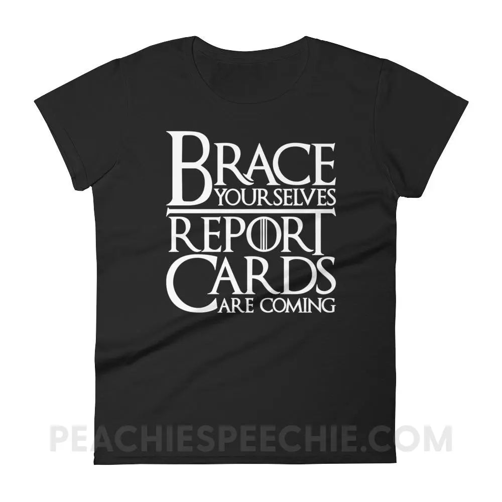 Brace Yourselves Women’s Trendy Tee - Black / S T-Shirts & Tops peachiespeechie.com
