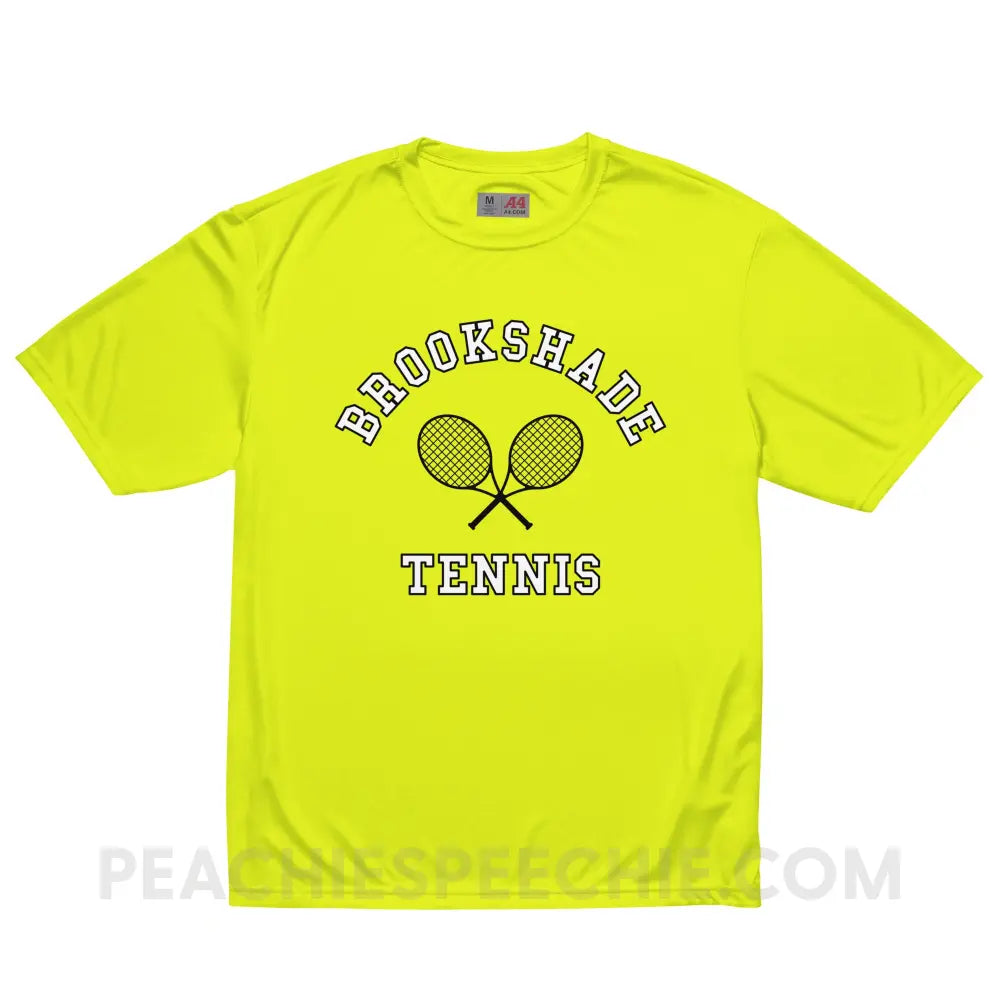 Brookshade Tennis Performance Tee - Safety Yellow / S - peachiespeechie.com