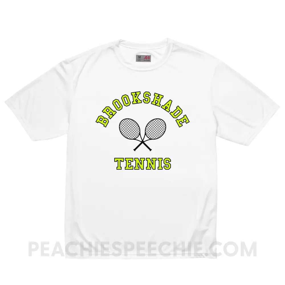 Brookshade Tennis Performance Tee - White / S - peachiespeechie.com