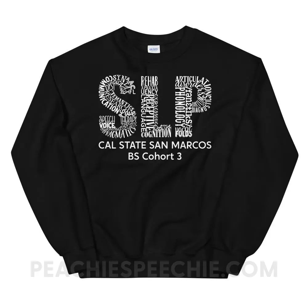 Cal State Classic Sweatshirt - Black / S - custom product peachiespeechie.com