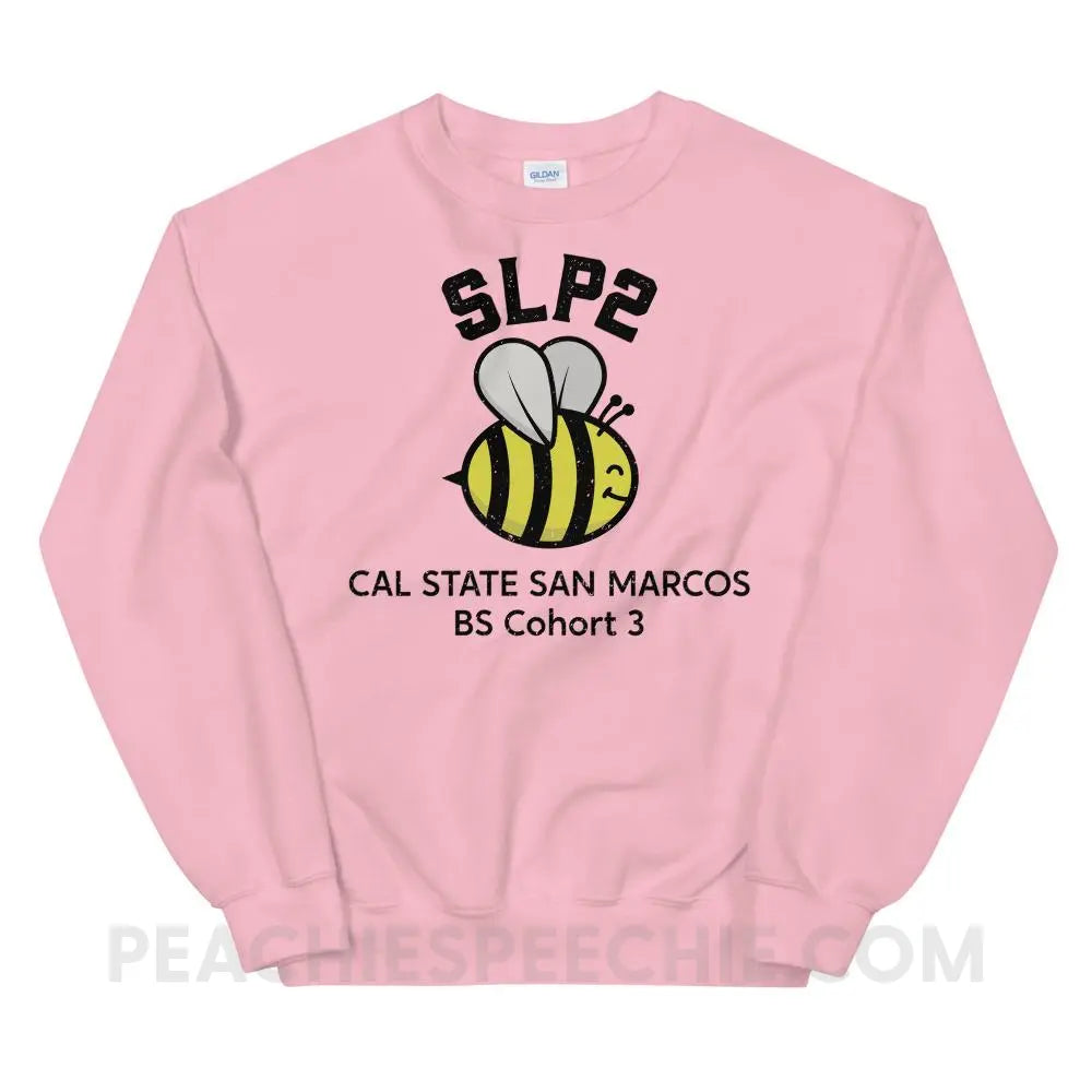 Cal State Classic Sweatshirt - Light Pink / S - custom product peachiespeechie.com