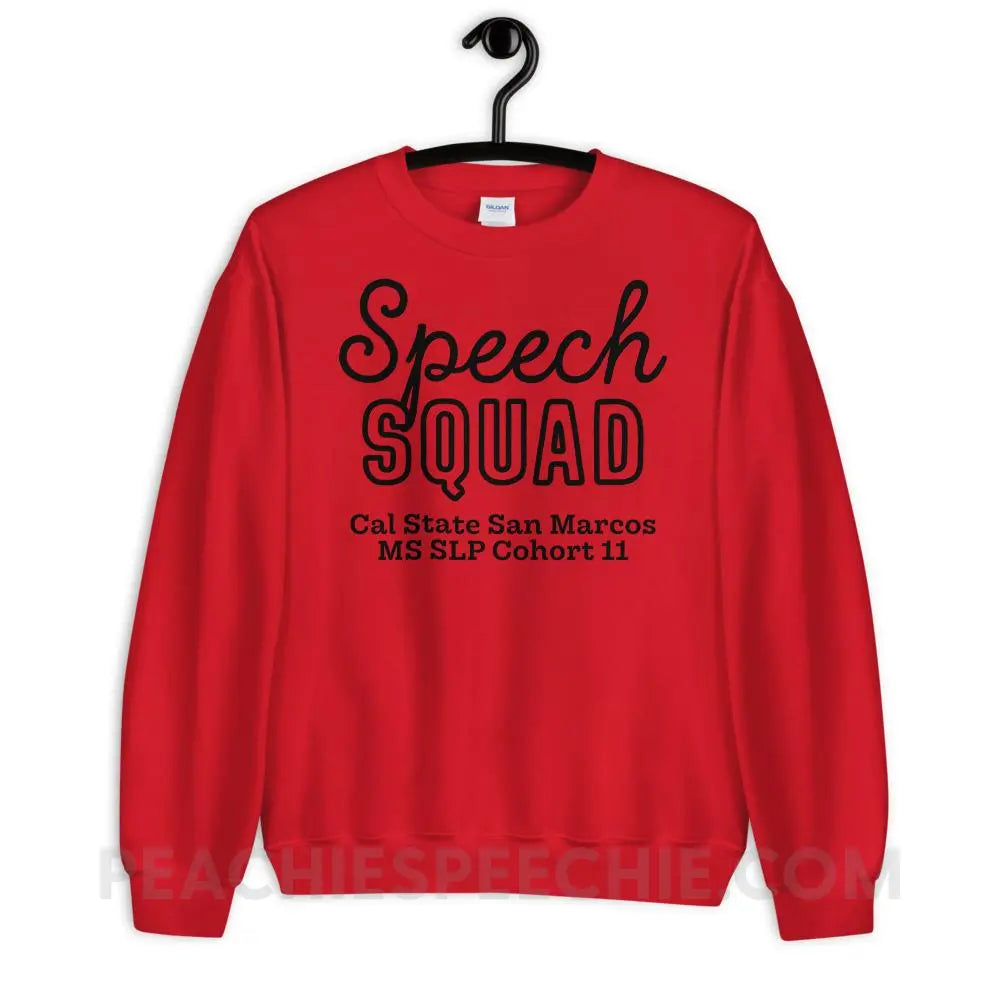 Cal State Cohort 11 Classic Sweatshirt - Red / S - custom product peachiespeechie.com