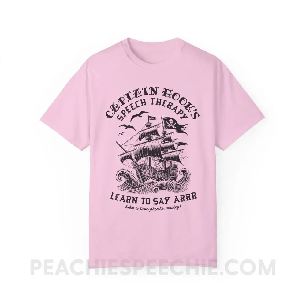 Hook’s Speech Therapy Comfort Colors Tee - Blossom / S - T-Shirt peachiespeechie.com