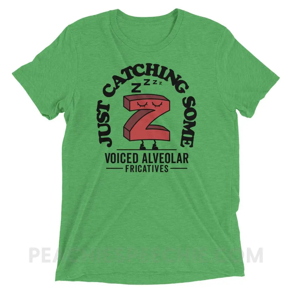 Catching Z’s Tri-Blend Tee - T-Shirts & Tops peachiespeechie.com