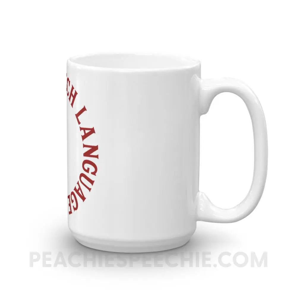SLP Circle Coffee Mug - 15oz - Mugs peachiespeechie.com