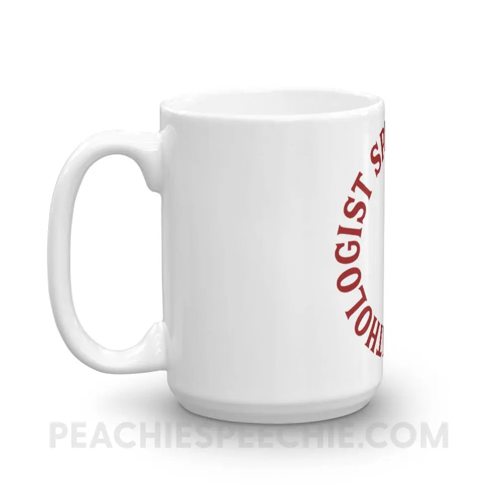 SLP Circle Coffee Mug - Mugs peachiespeechie.com