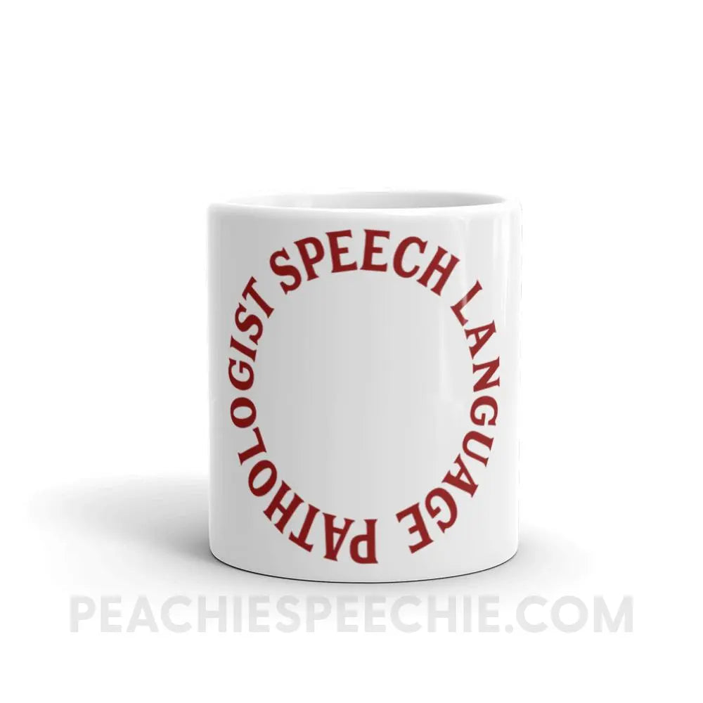 SLP Circle Coffee Mug - Mugs peachiespeechie.com