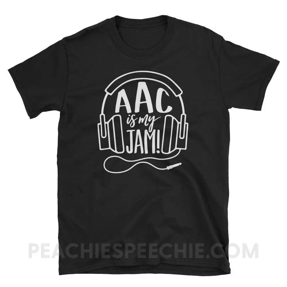 AAC Is My Jam Classic Tee - Black / S - T-Shirts & Tops peachiespeechie.com
