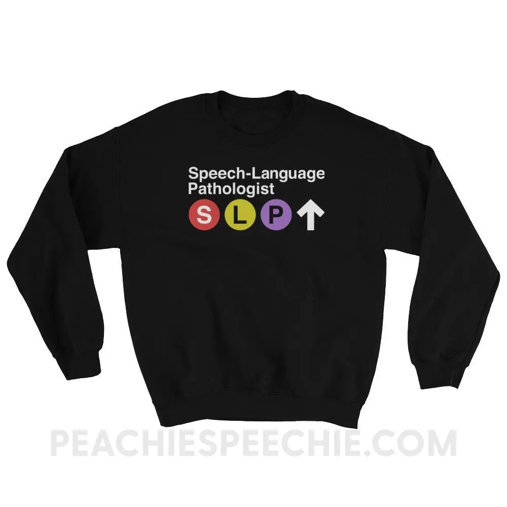 NYC SLP Classic Sweatshirt - Black / S - Hoodies & Sweatshirts peachiespeechie.com