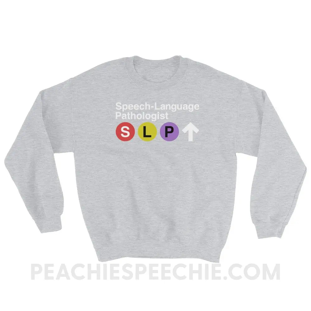 NYC SLP Classic Sweatshirt - Sport Grey / S - Hoodies & Sweatshirts peachiespeechie.com