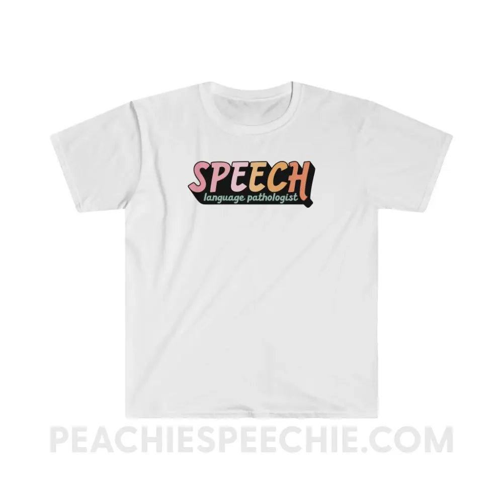 3D SLP Classic Tee - White / S - T-Shirt peachiespeechie.com