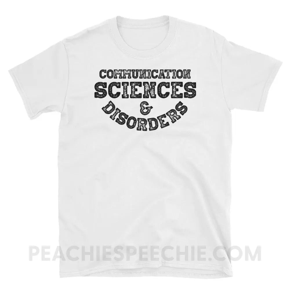 CSD Classic Tee - White / S - T-Shirts & Tops peachiespeechie.com