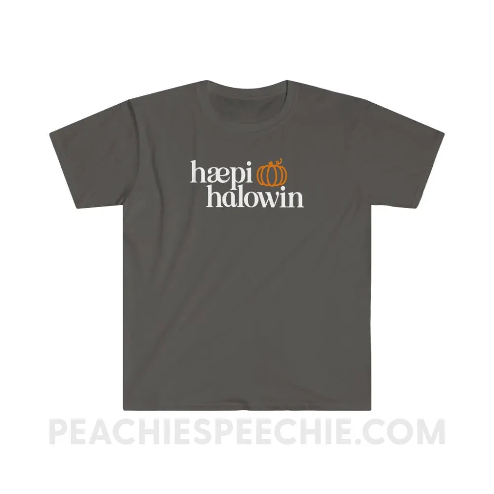 Classy Halloween IPA Pumpkin Classic Tee - Charcoal / S - T-Shirt peachiespeechie.com