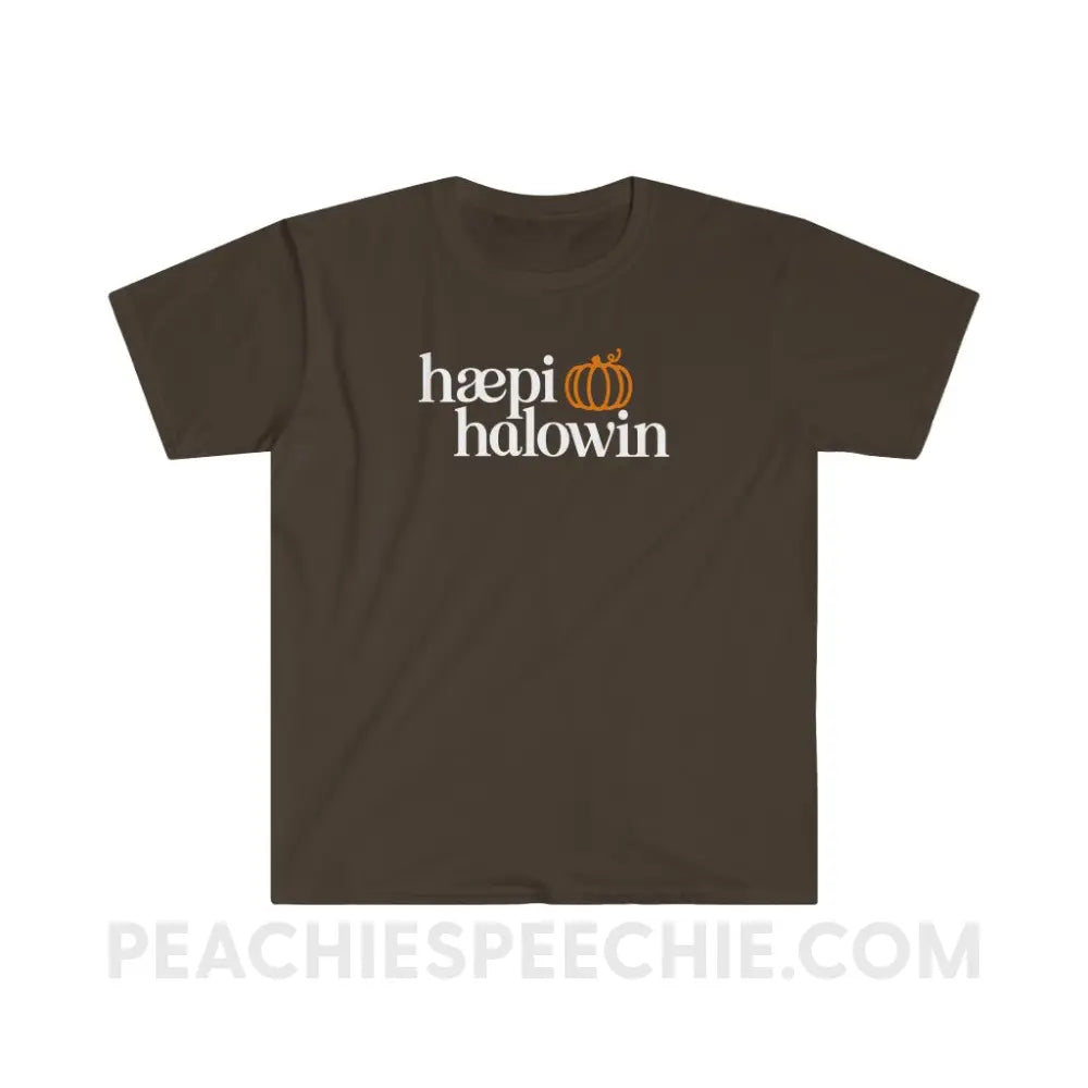 Classy Halloween IPA Pumpkin Classic Tee - Dark Chocolate / S - T-Shirt peachiespeechie.com