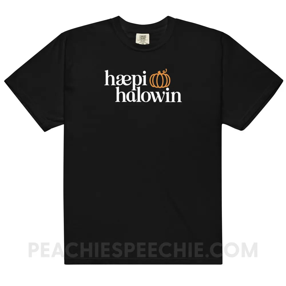 Classy Halloween IPA Pumpkin Comfort Colors Tee - Black / S - peachiespeechie.com