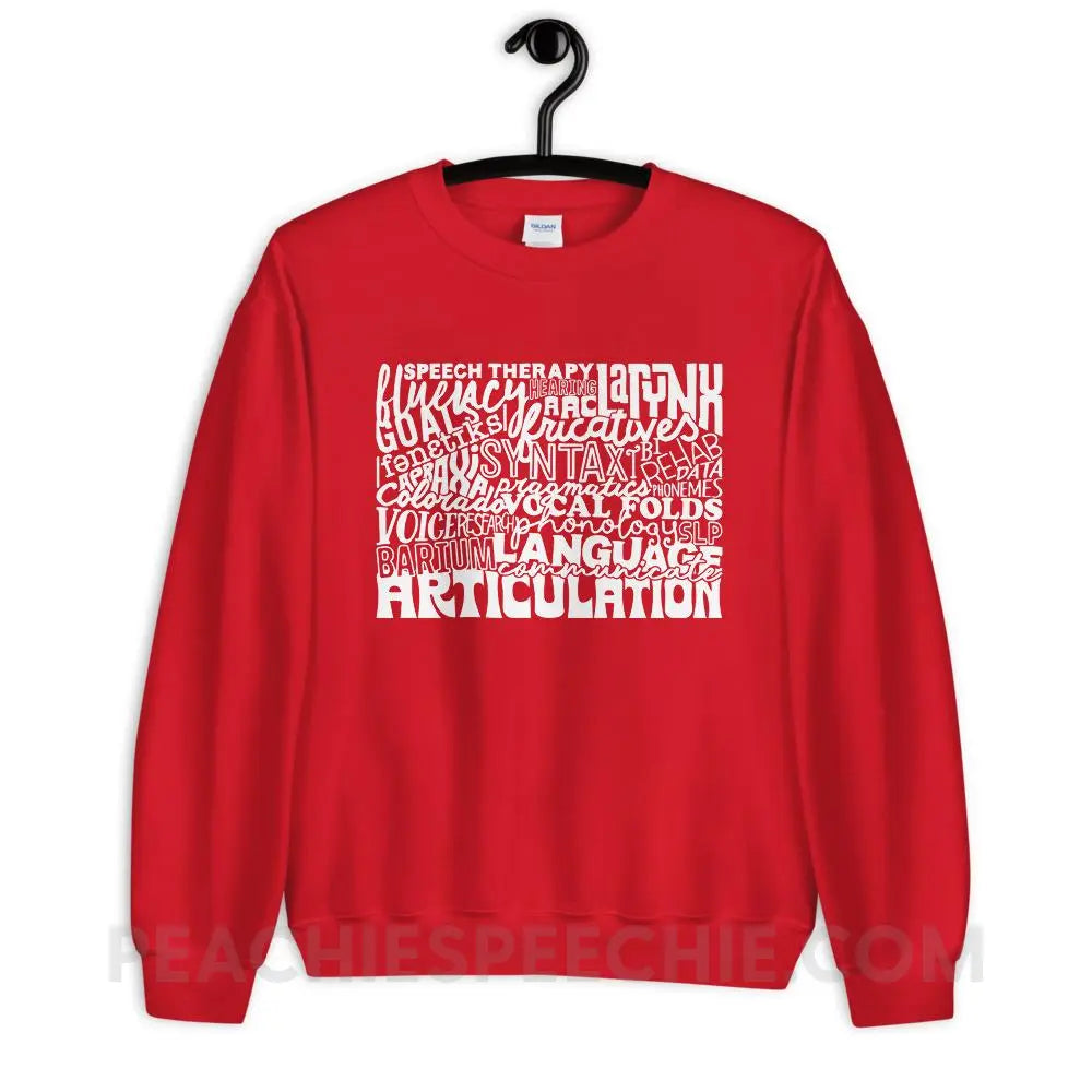 Colorado SLP Classic Sweatshirt - Red / S - Hoodies & Sweatshirts peachiespeechie.com