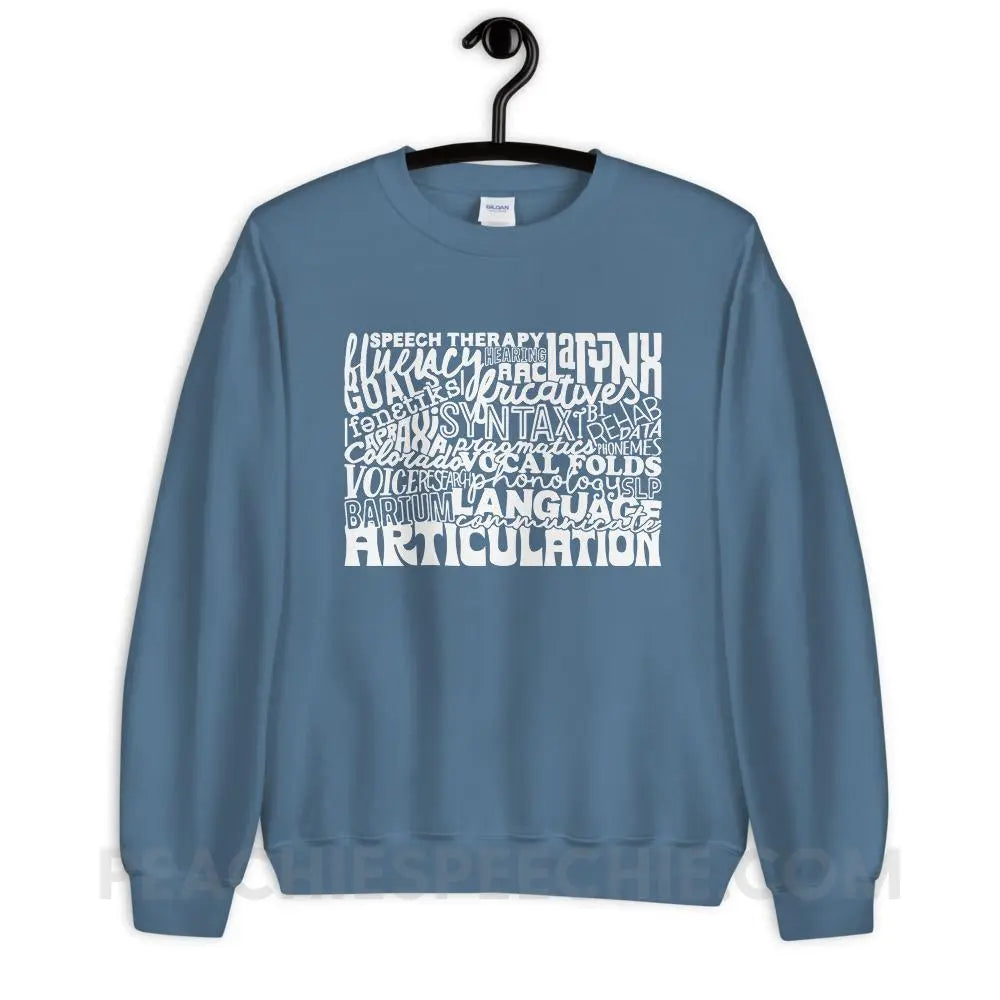 Colorado SLP Classic Sweatshirt - Indigo Blue / S - Hoodies & Sweatshirts peachiespeechie.com