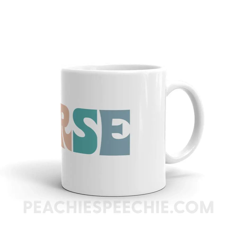 Colorful Nurse Coffee Mug - 11oz - Mugs peachiespeechie.com