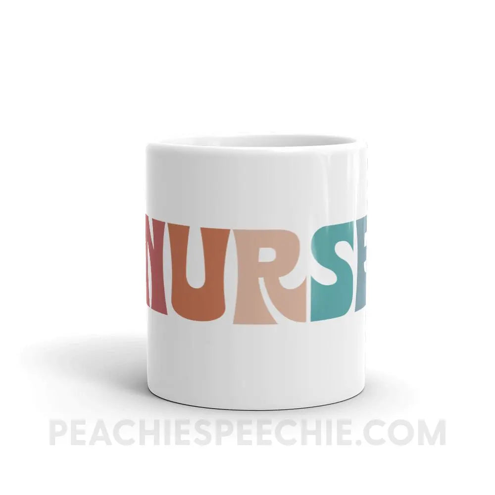 Colorful Nurse Coffee Mug - Mugs peachiespeechie.com