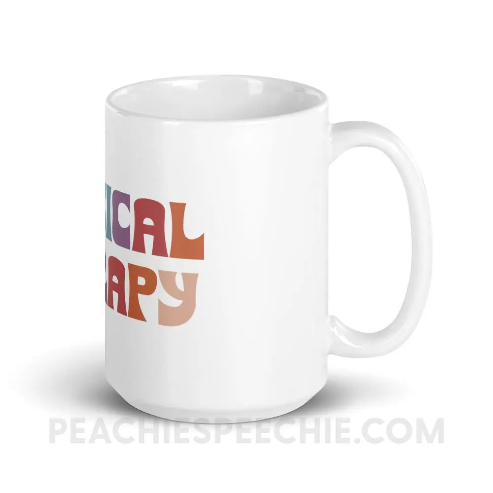 Colorful Physical Therapy Coffee Mug - 15oz - Mugs peachiespeechie.com