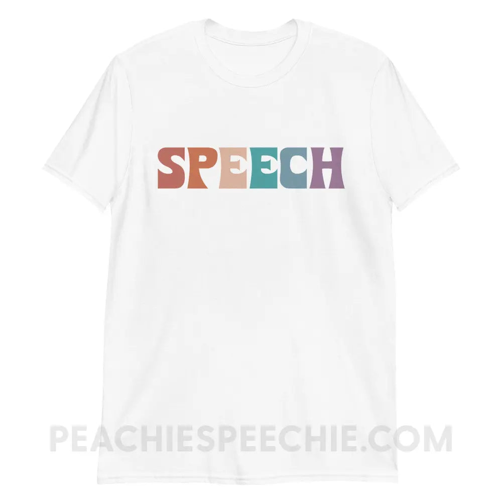 Colorful Speech Classic Tee - T-Shirt peachiespeechie.com