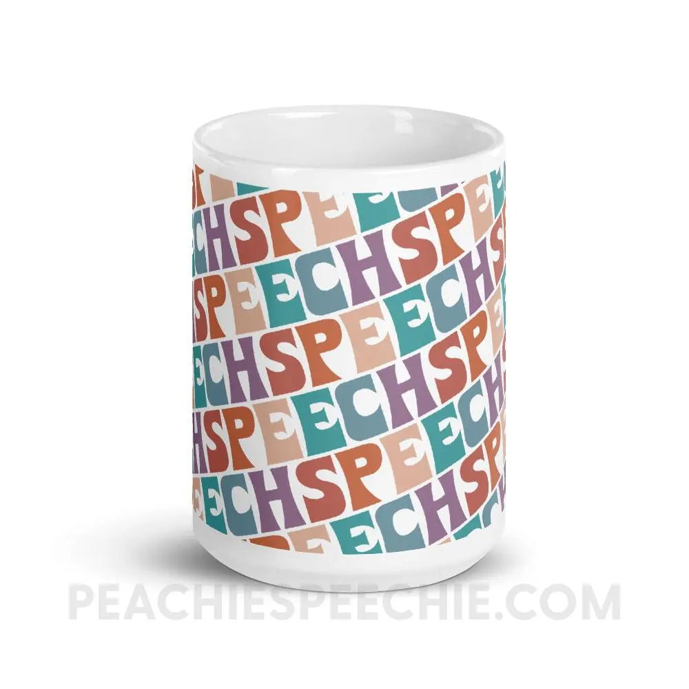 Colorful Speech Coffee Mug - Mugs peachiespeechie.com