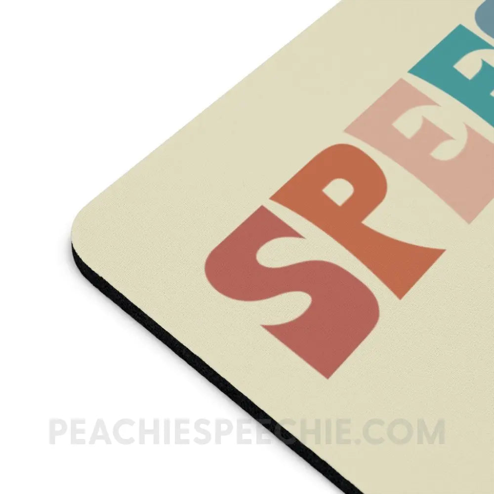 Colorful Speech Mouse Pad - Home Decor peachiespeechie.com