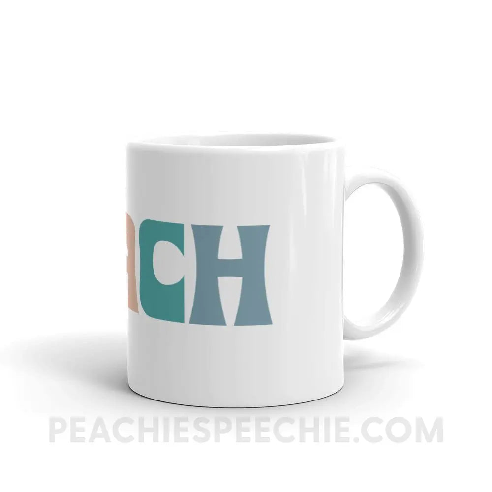 Colorful Teach Coffee Mug - 11oz - Mugs peachiespeechie.com