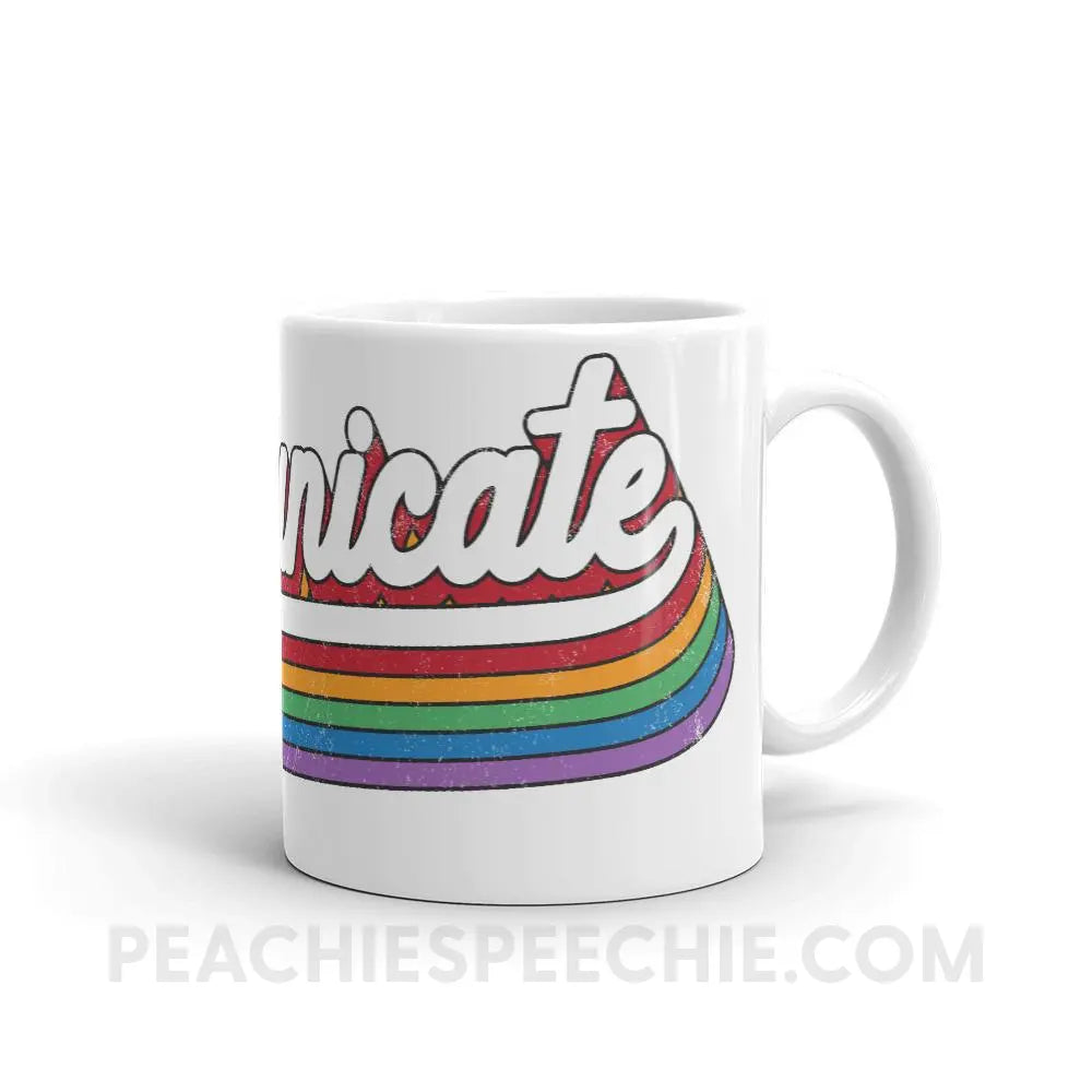 Communicate Coffee Mug - 11oz - Mugs peachiespeechie.com