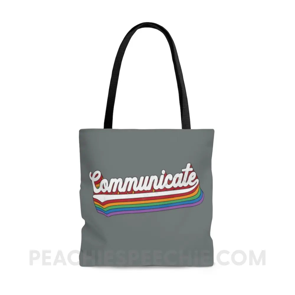 Communicate Everyday Tote Bag - Bags peachiespeechie.com