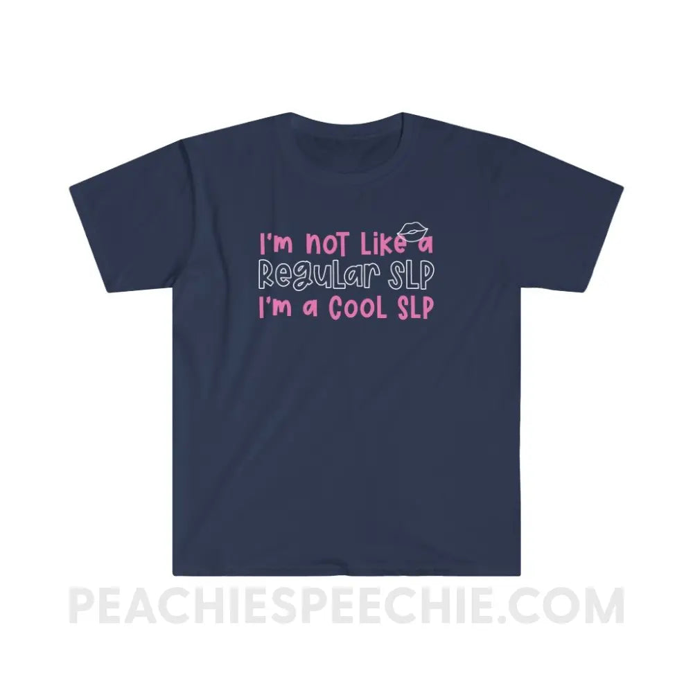 I’m A Cool SLP Classic Tee - Navy / S - T-Shirt peachiespeechie.com