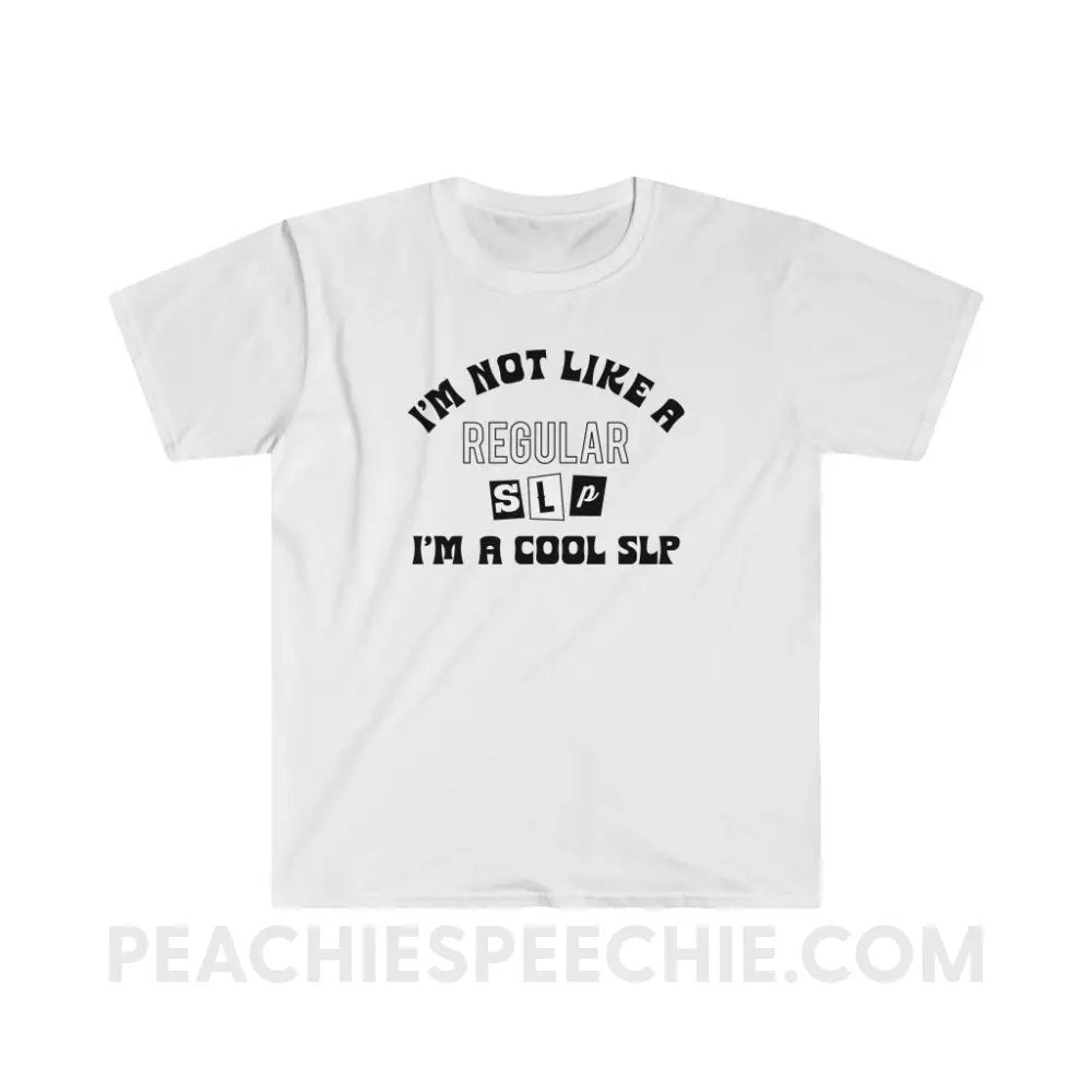 I’m A Cool SLP Classic Tee - White / S - T-Shirt peachiespeechie.com