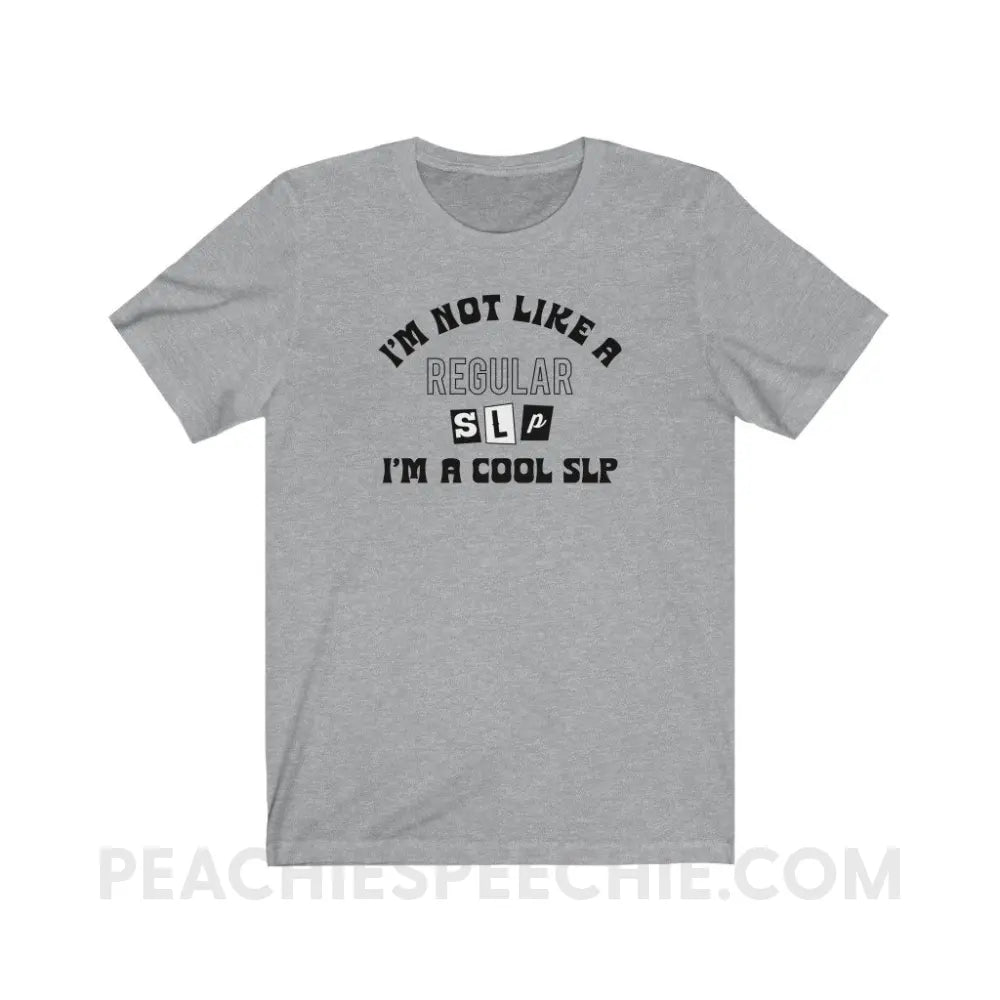 I’m A Cool SLP Premium Soft Tee - Athletic Heather / S - T-Shirt peachiespeechie.com