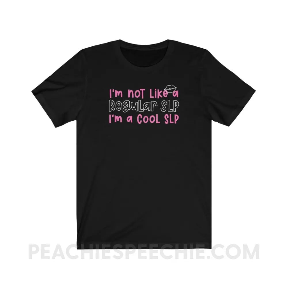 I’m A Cool SLP Premium Soft Tee - Black / S - T-Shirt peachiespeechie.com